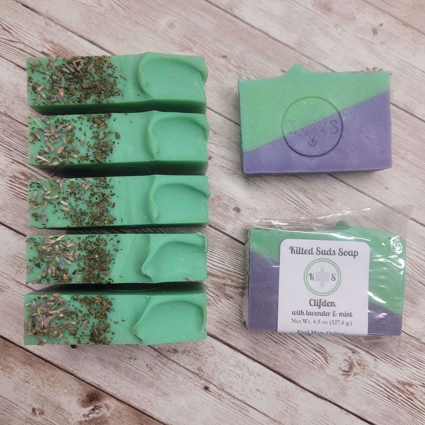 Clifden Bar Soap (Lavender & Spearmint)