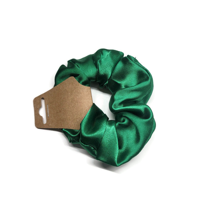 Luxury Satin Scrunchie (Standard Size, Multiple Colors Available)