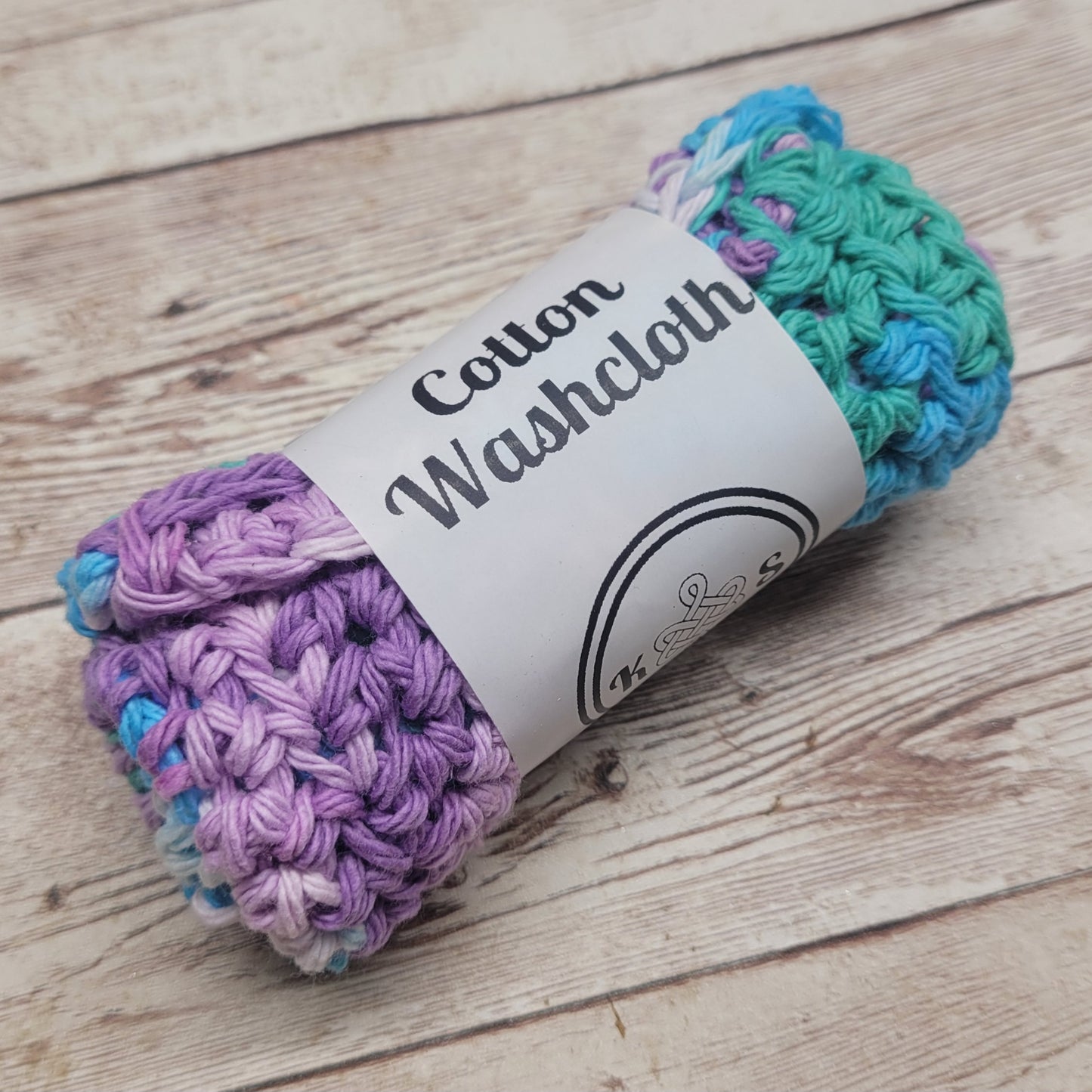 Mermaid Cotton Washcloth
