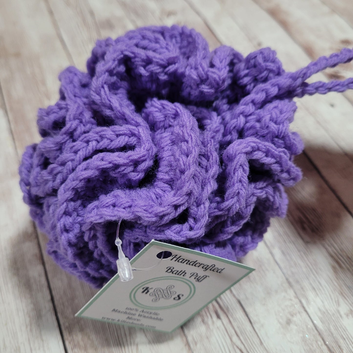 Lavender Shower Puff Bath Sponge