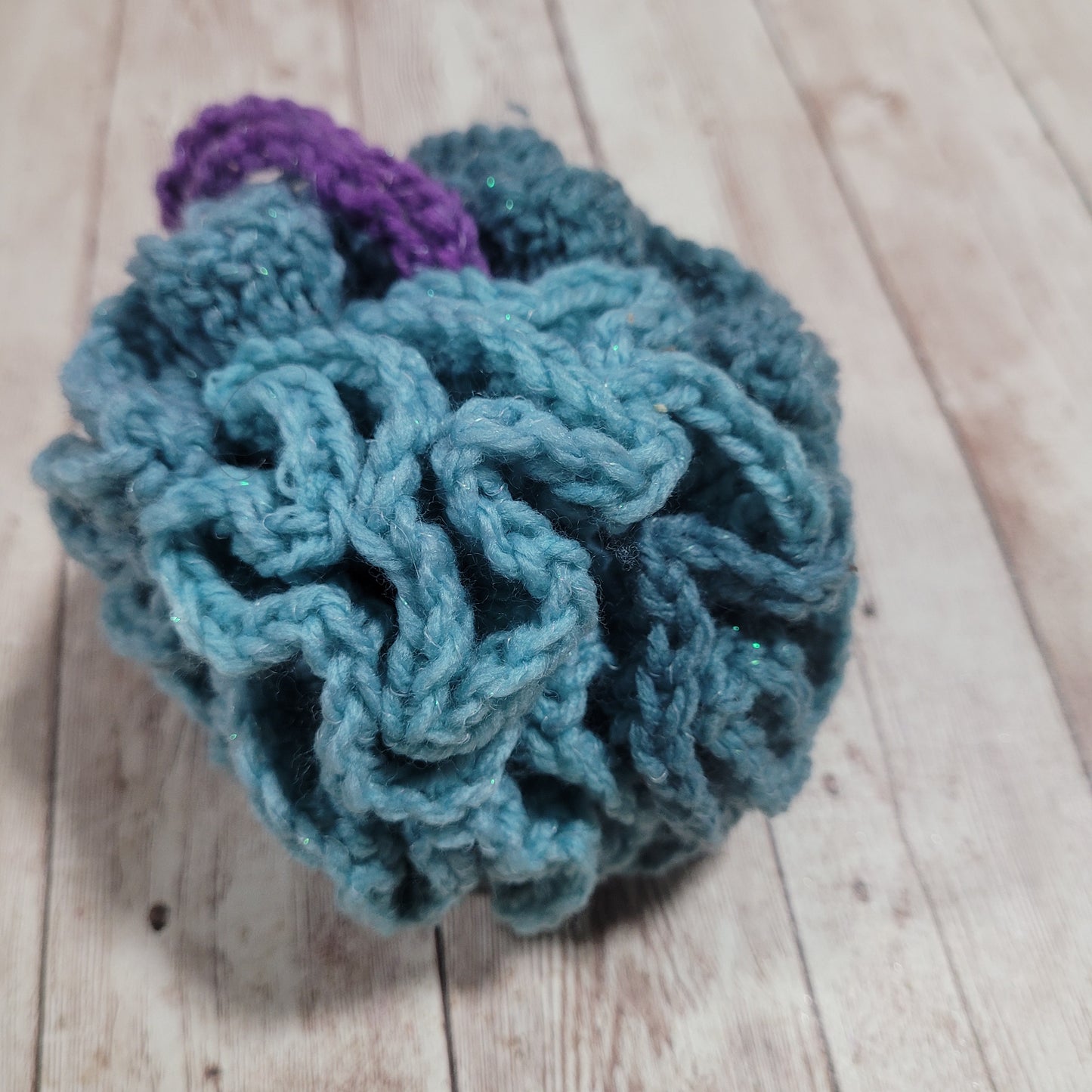 Ocean Sparkle Shower Puff Bath Sponge