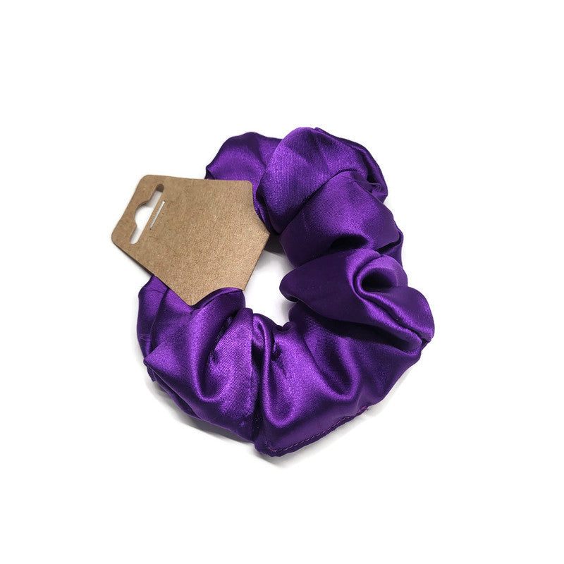 Luxury Satin Scrunchie (Standard Size, Multiple Colors Available)