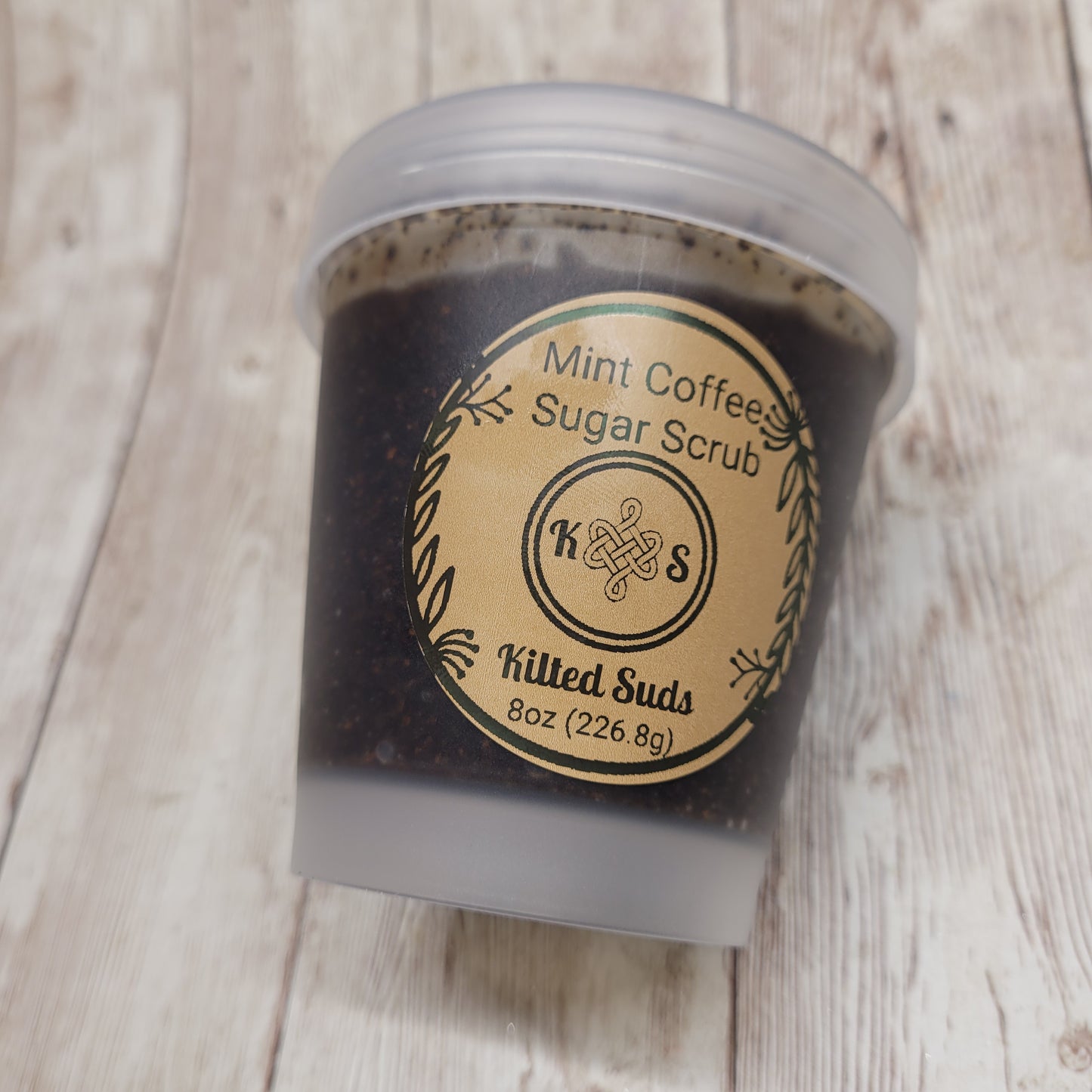 Mint Coffee Sugar Scrub
