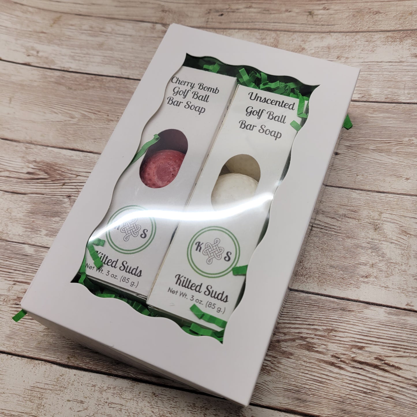 Golf Ball Soap Gift Set from Kilted Suds