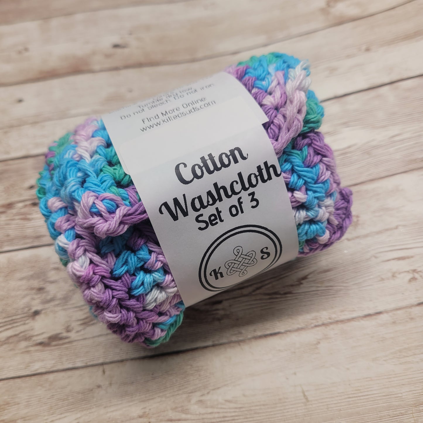 Mermaid Cotton Washcloth