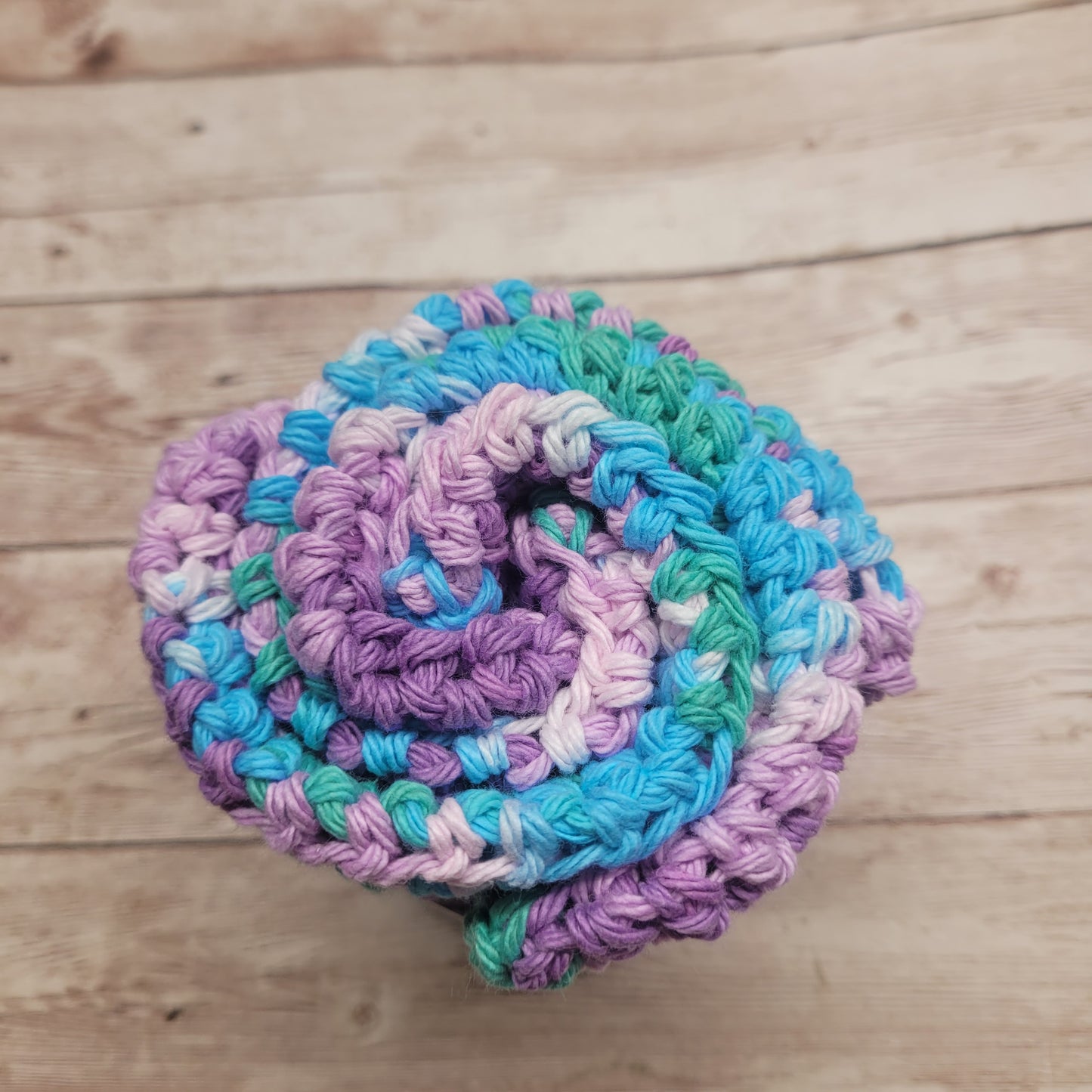Mermaid Cotton Washcloth