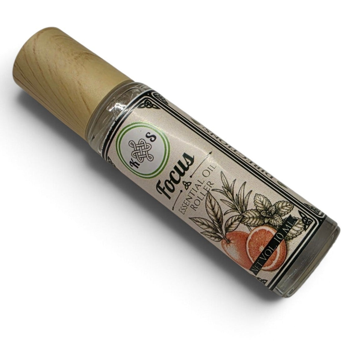 Focus - Essential Oil Roller Bottle