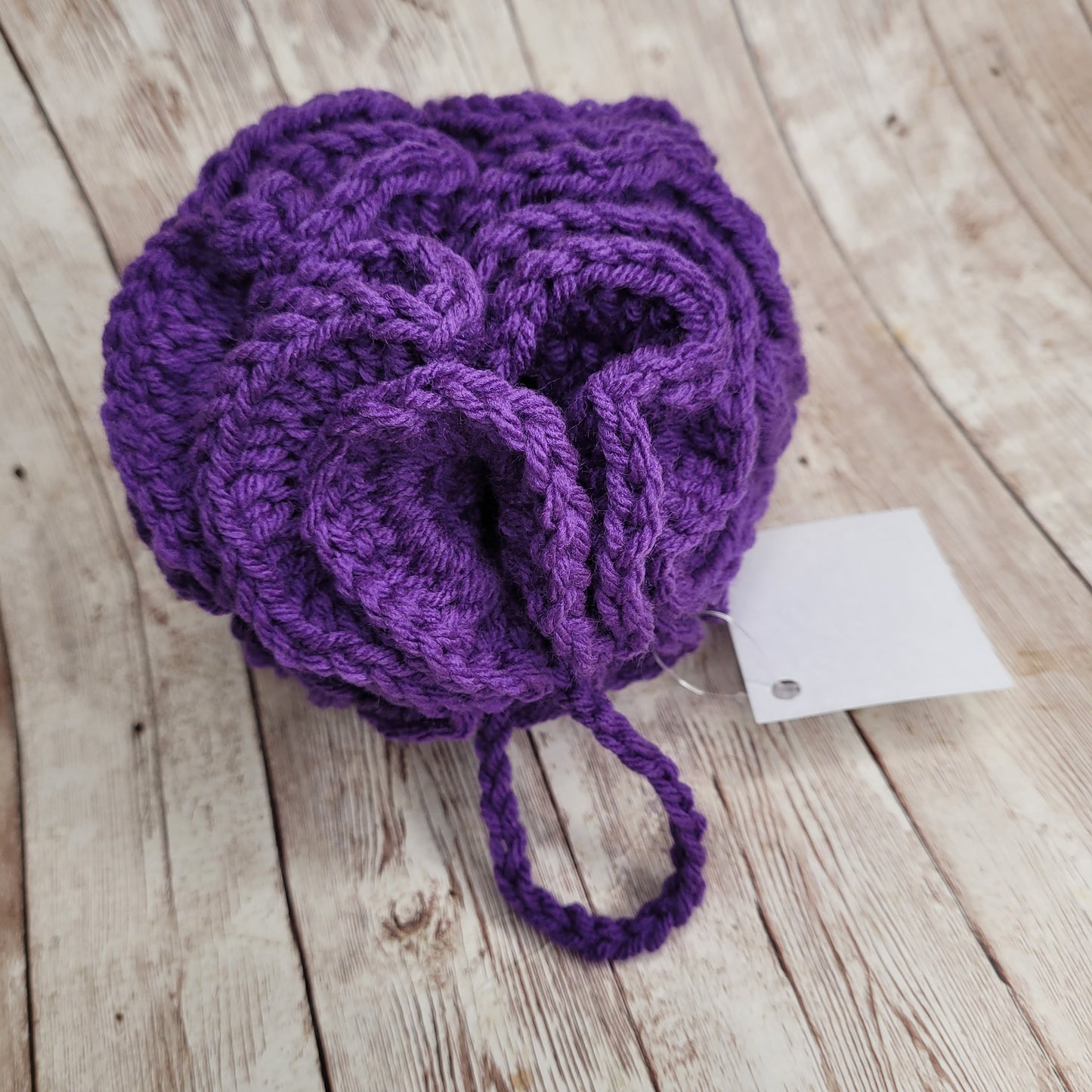 Purple Shower Puff Bath Sponge