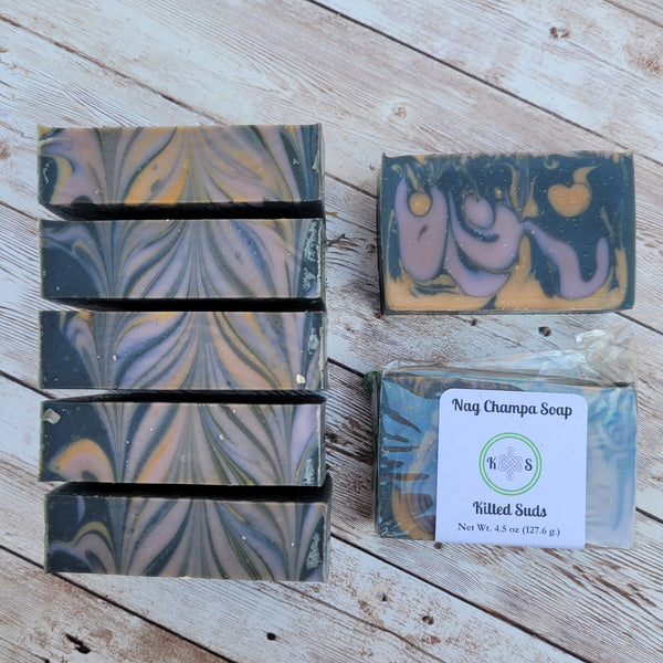 Indulge Yourself with Kilted Suds Nag Champa Soap!