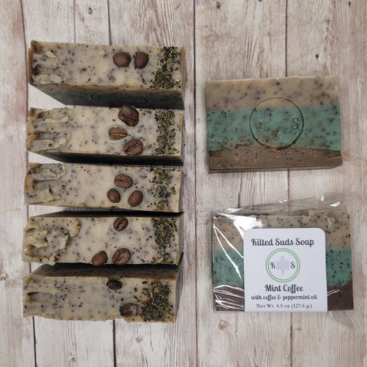 Unlock the Power of Mint Coffee Bar Soap