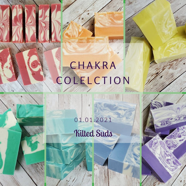 Coming Soon... The Chakra Bar Soap Collection