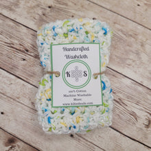 Load image into Gallery viewer, Beach House Cotton Washcloth
