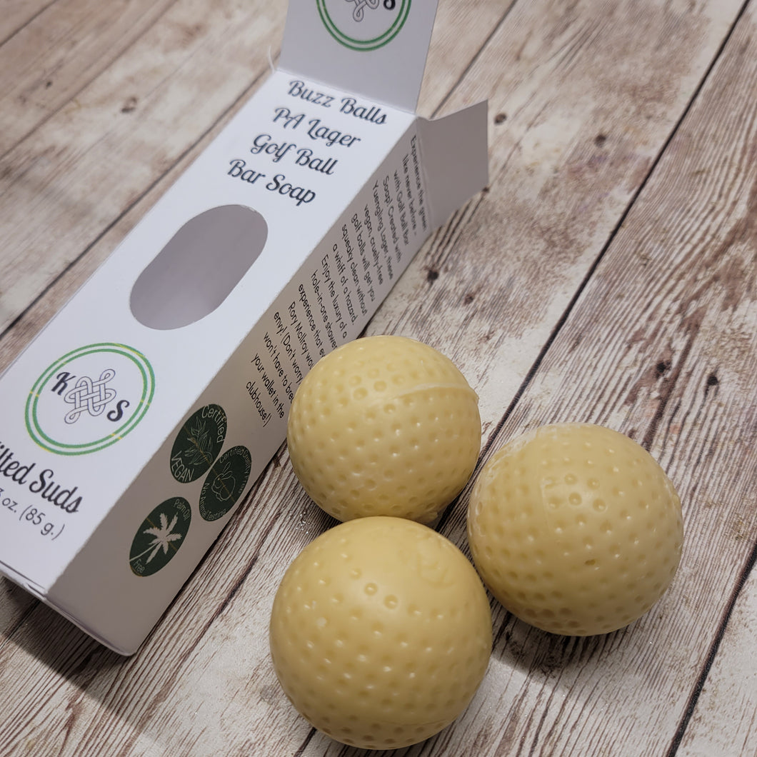 Buzz Balls PA Lager Golf Ball Bar Soap