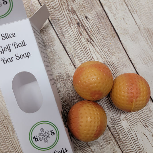 Slice Golf Ball Bar Soap