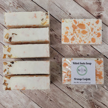 Load image into Gallery viewer, Orange Confetti Bar Soap
