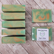 Load image into Gallery viewer, Sage &amp; Citrus Bar Soap
