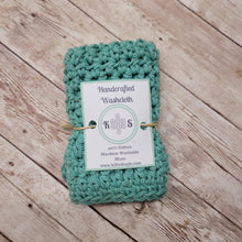 Load image into Gallery viewer, Jade Cotton Washcloth
