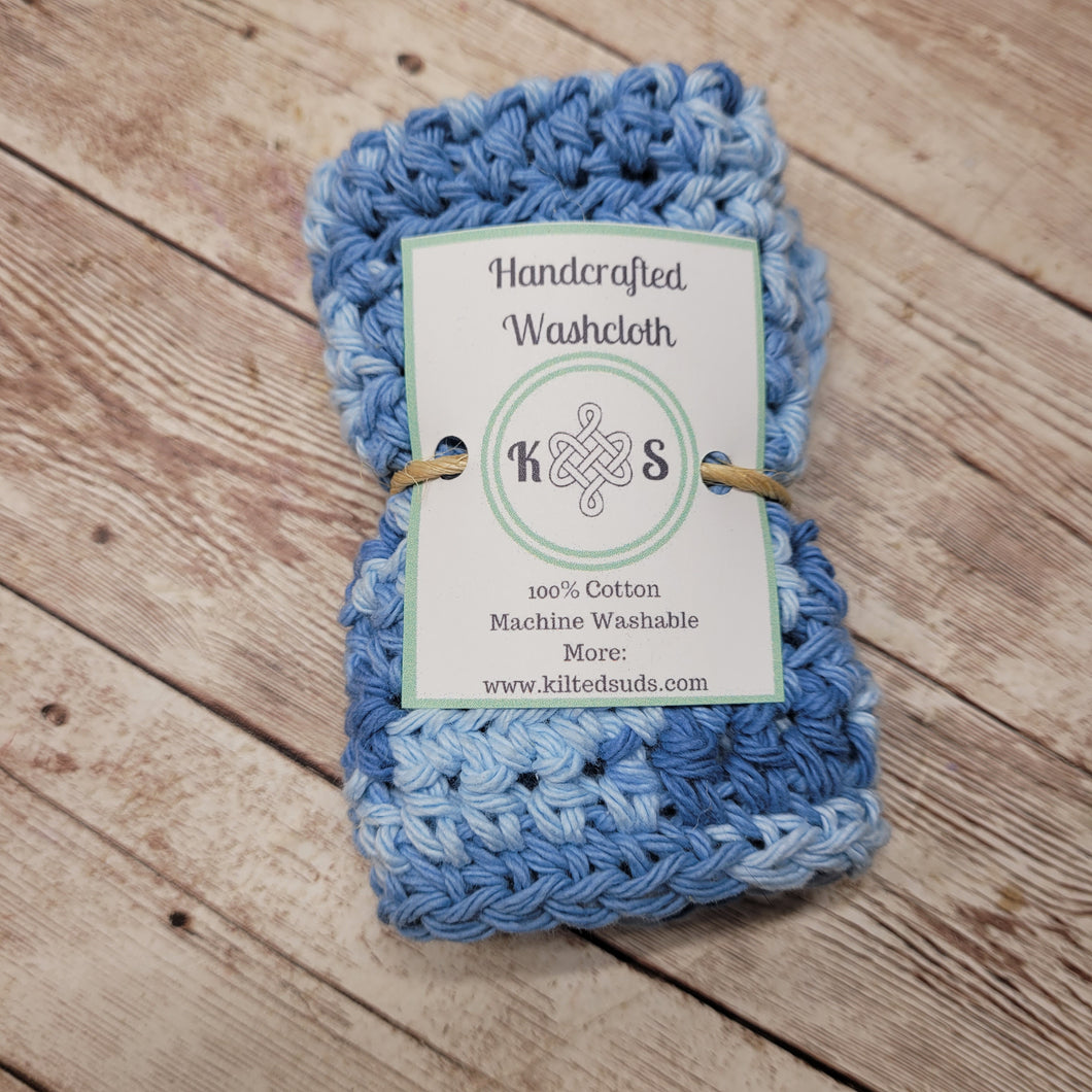 Denim Cotton Washcloth