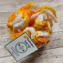 Load image into Gallery viewer, Recycled Orange Shower Puff Bath Sponge
