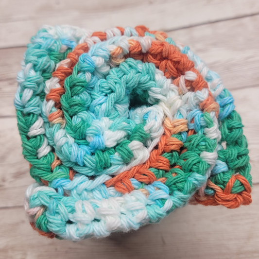 Nautical Ombre Cotton Washcloth