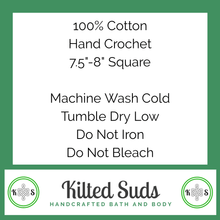 Load image into Gallery viewer, Beige Fleck Cotton Washcloth - Kilted Suds
