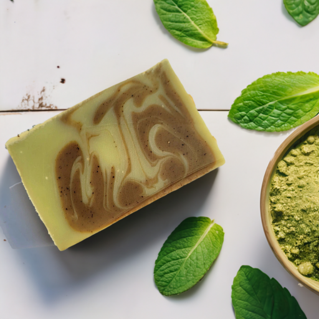 Matcha Mint Latte Bar Soap