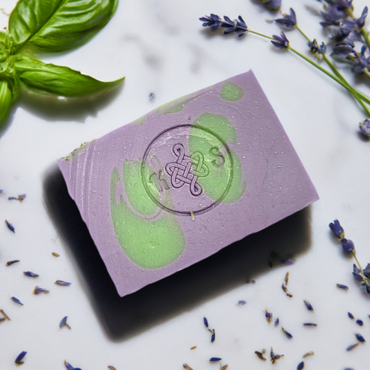 Bedtime Bar Soap (Lavender Basil)