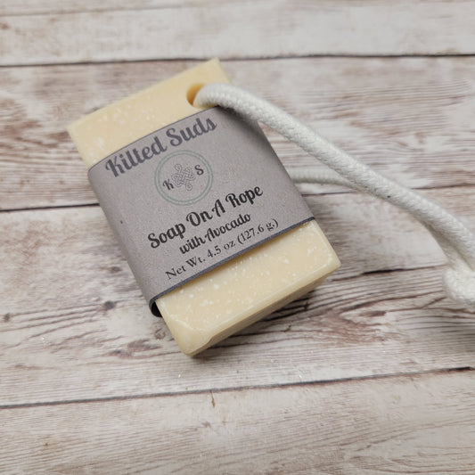 Avocado Soap On A Rope