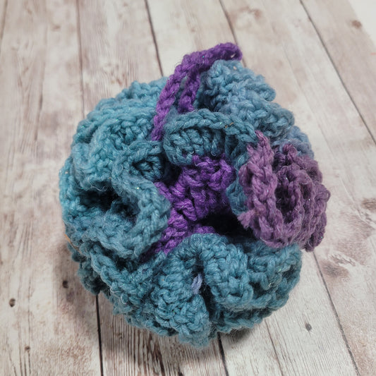 Ocean Sparkle Shower Puff Bath Sponge