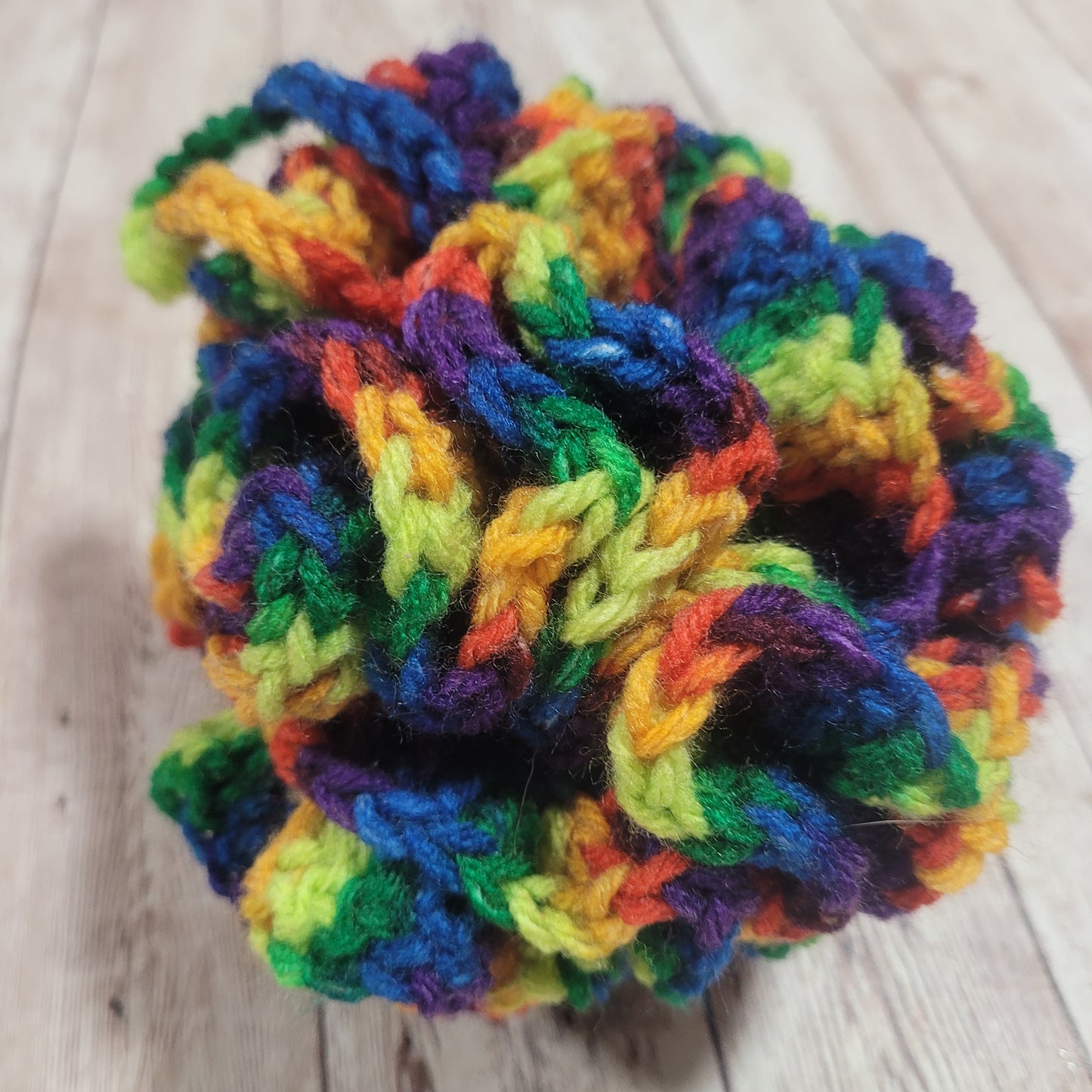 Rainbow Shower Puff Bath Sponge