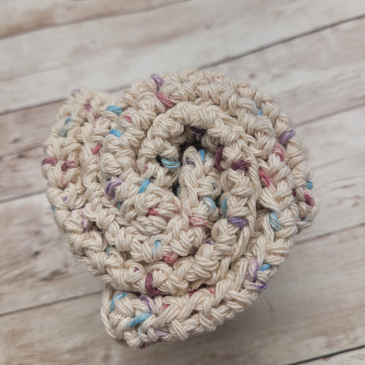 Neutral Pastels Cotton Washcloth