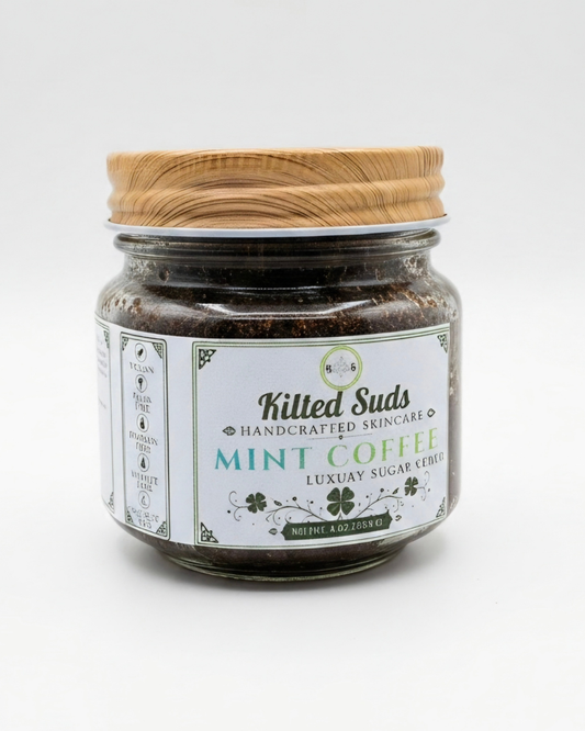 Mint Coffee Sugar Scrub
