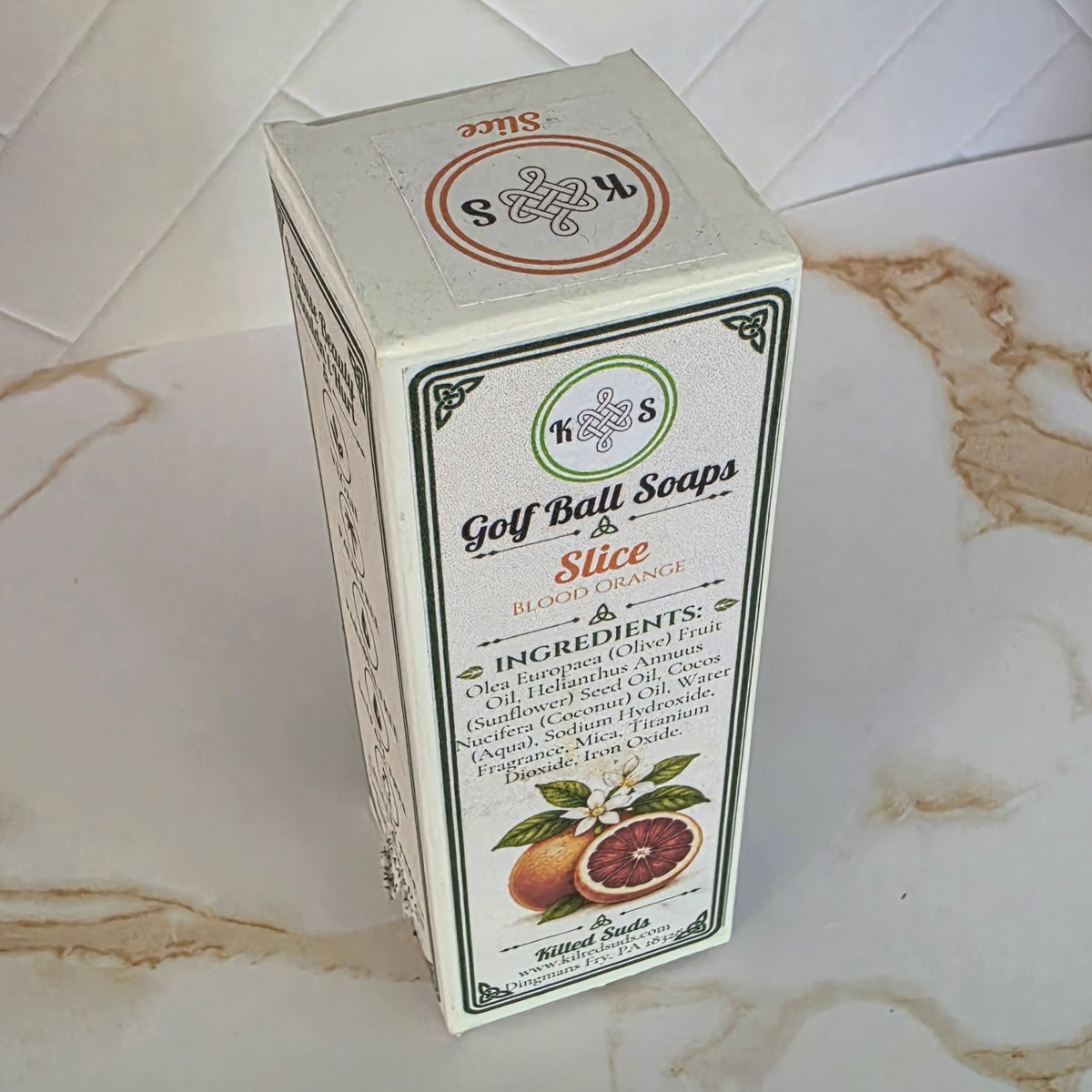 Slice Golf Ball Bar Soap