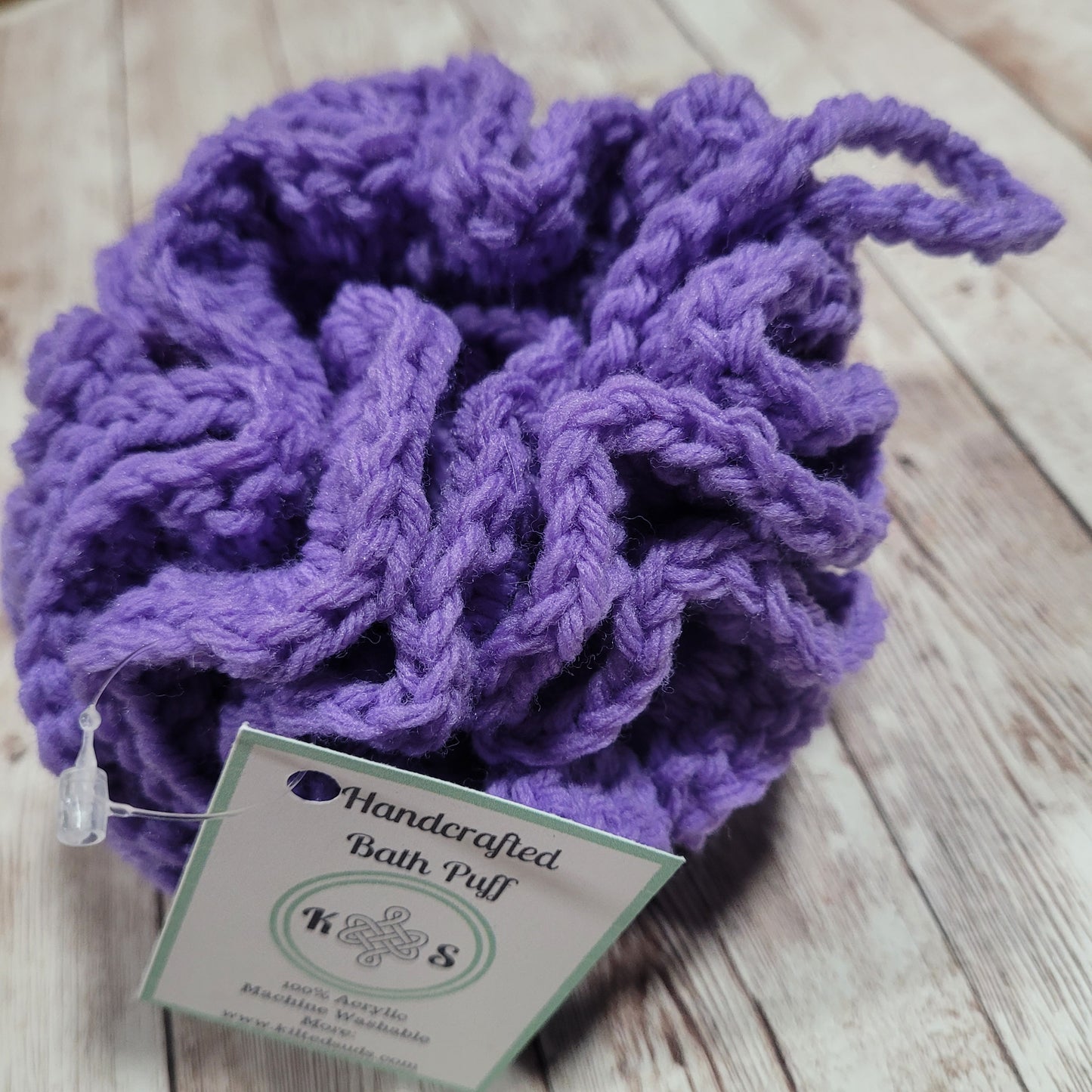 Lavender Shower Puff Bath Sponge