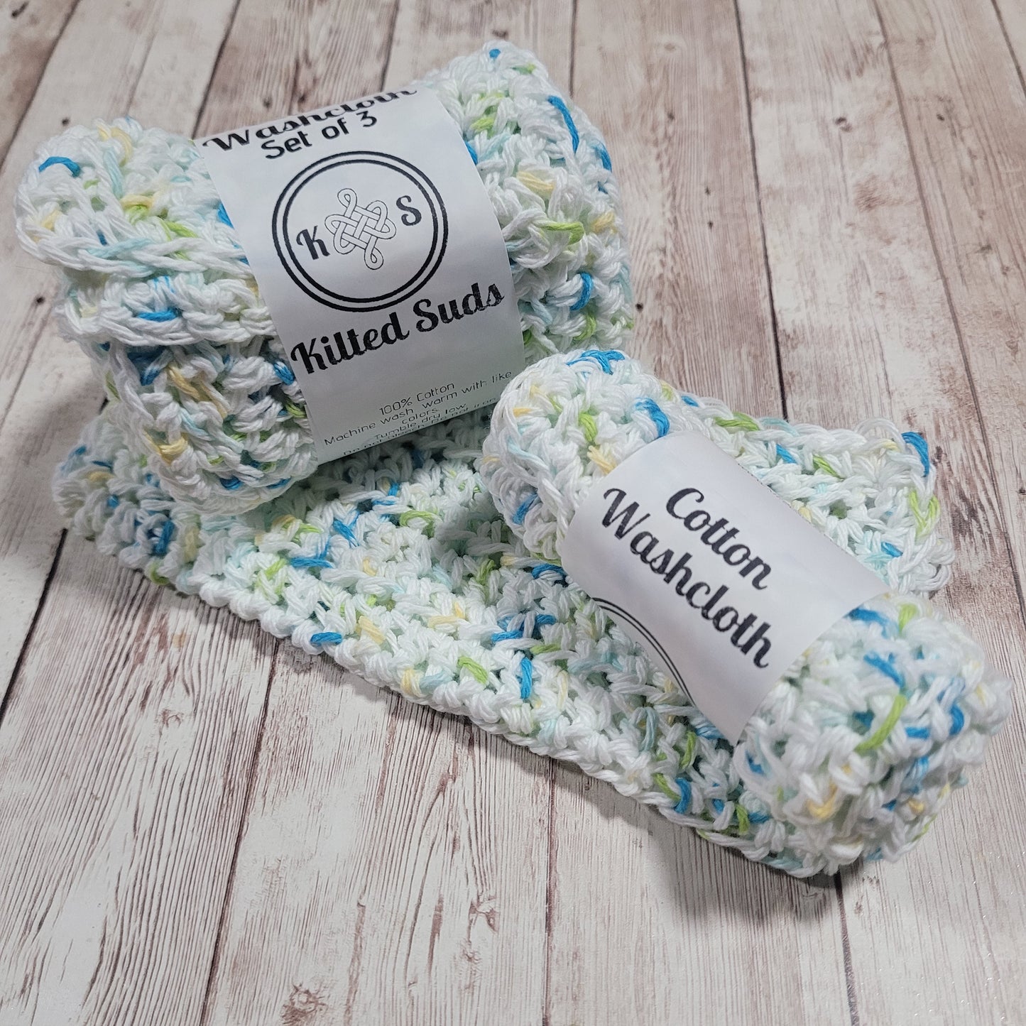 Beach House Cotton Washcloth