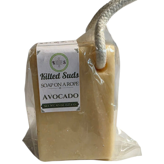 Avocado Soap On A Rope
