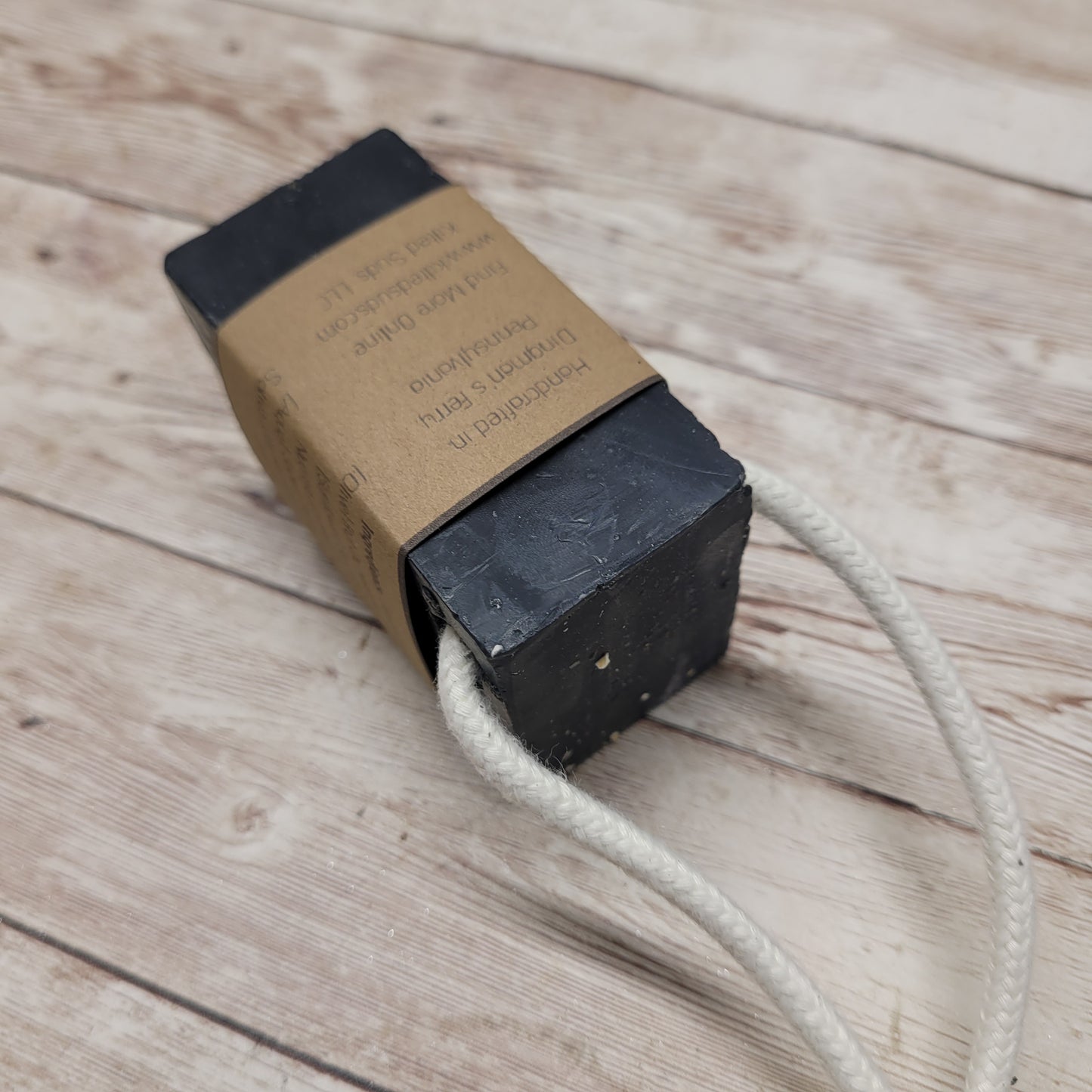 Charcoal & Oat Soap On A Rope