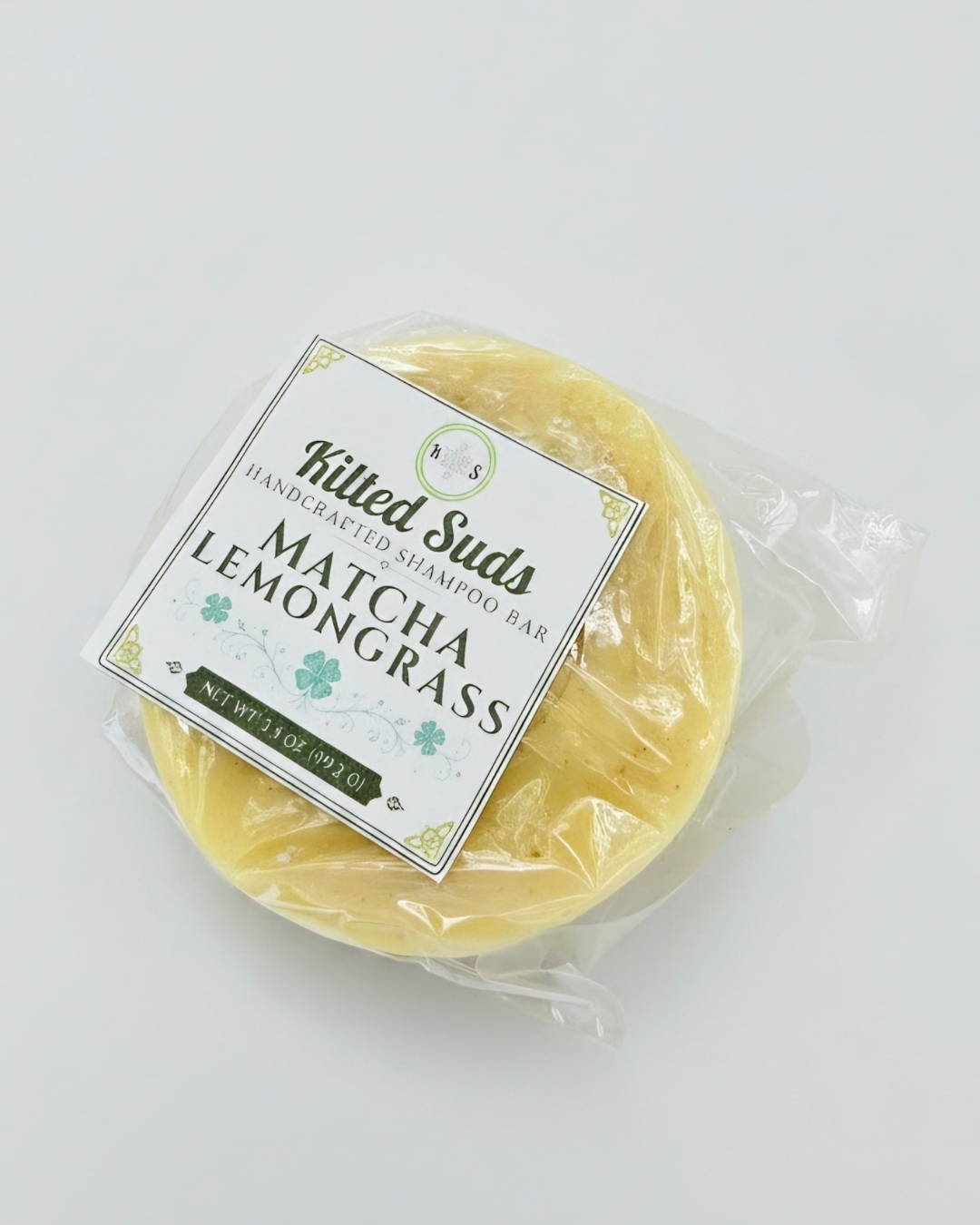 Matcha Lemongrass Shampoo Bar