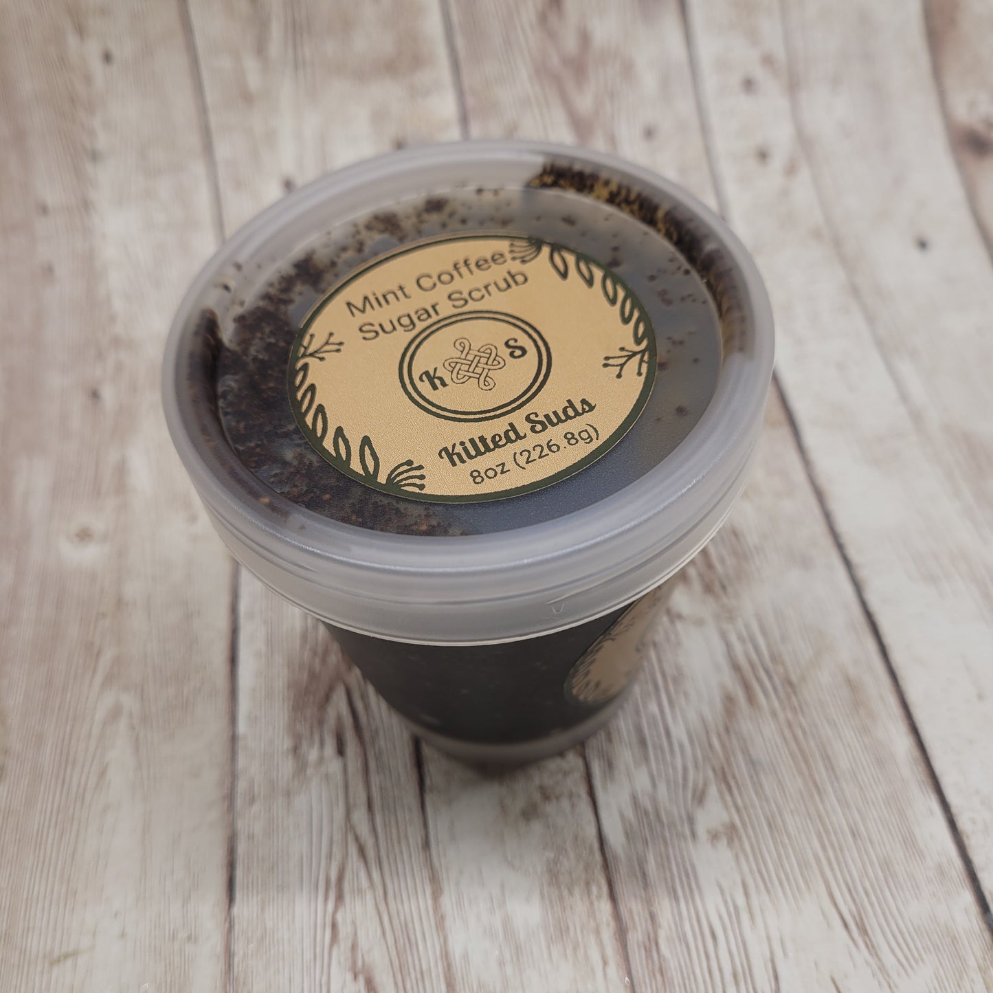 Mint Coffee Sugar Scrub