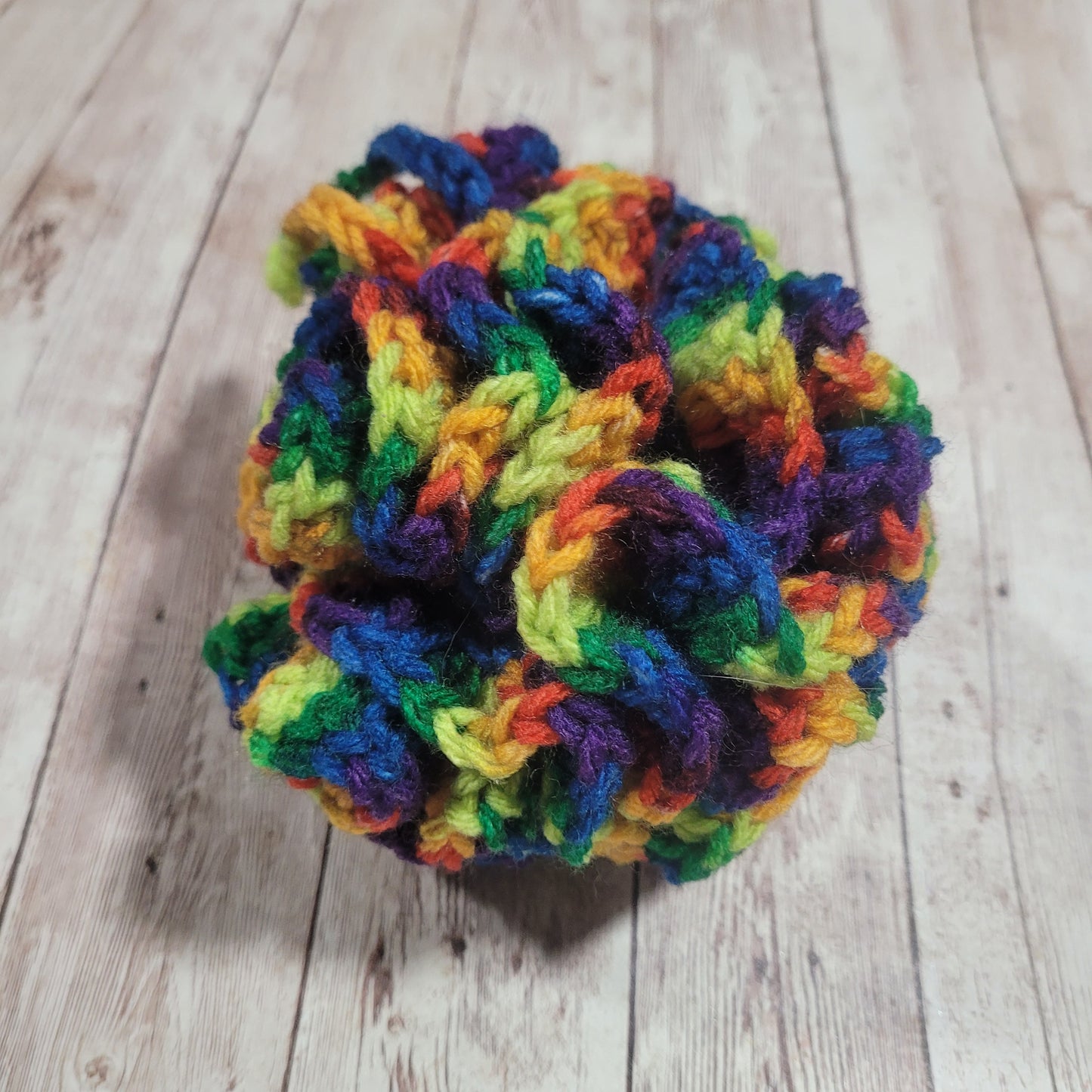 Rainbow Shower Puff Bath Sponge