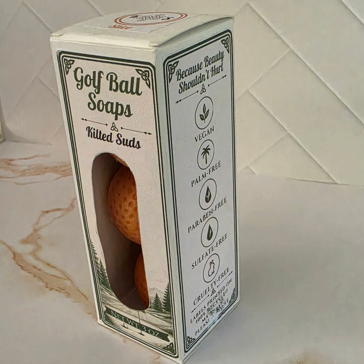 Slice Golf Ball Bar Soap