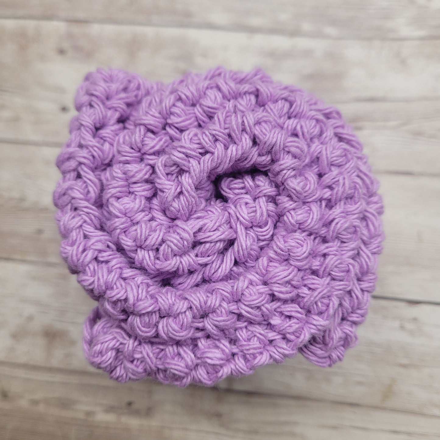 Lilac Cotton Washcloth
