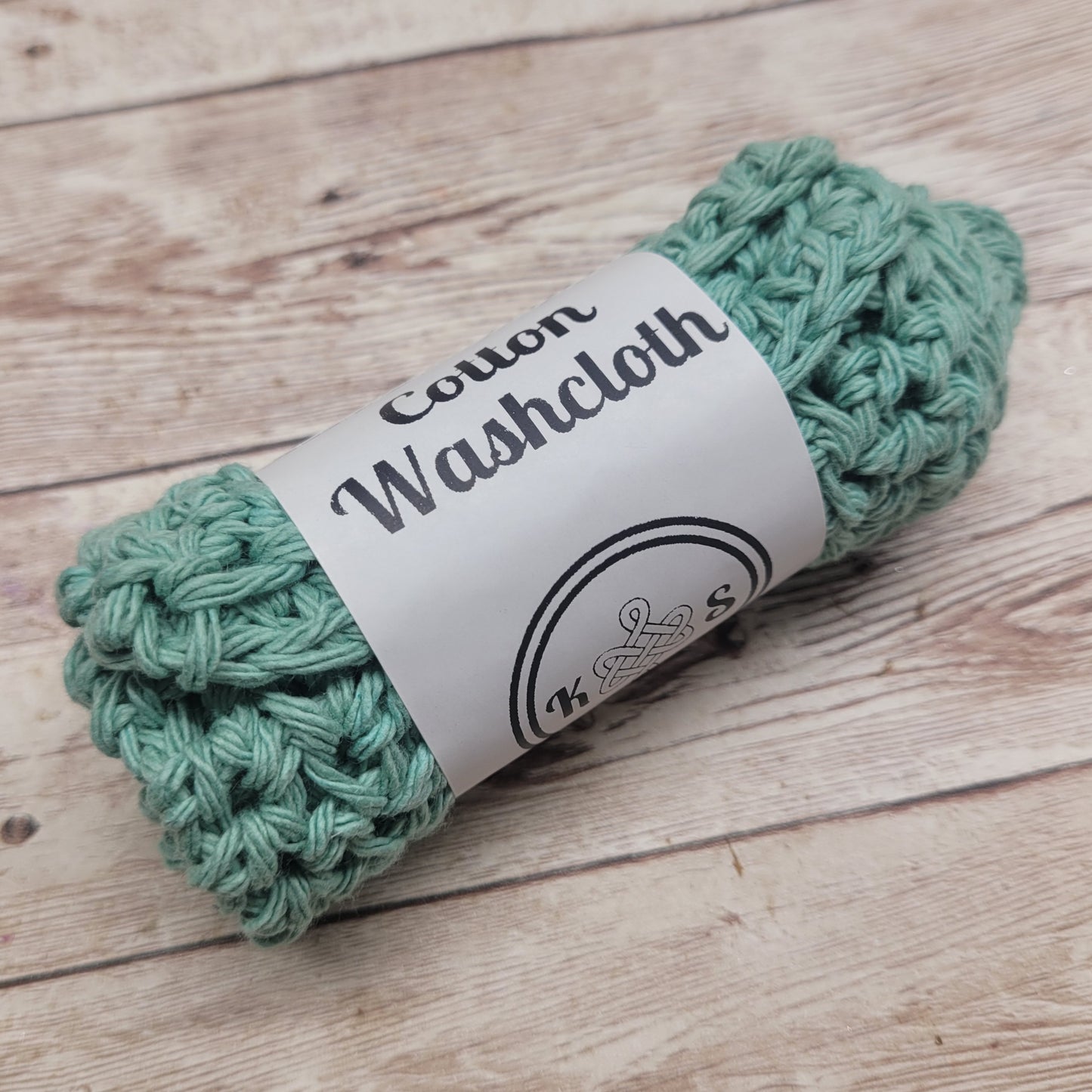 Jade Cotton Washcloth