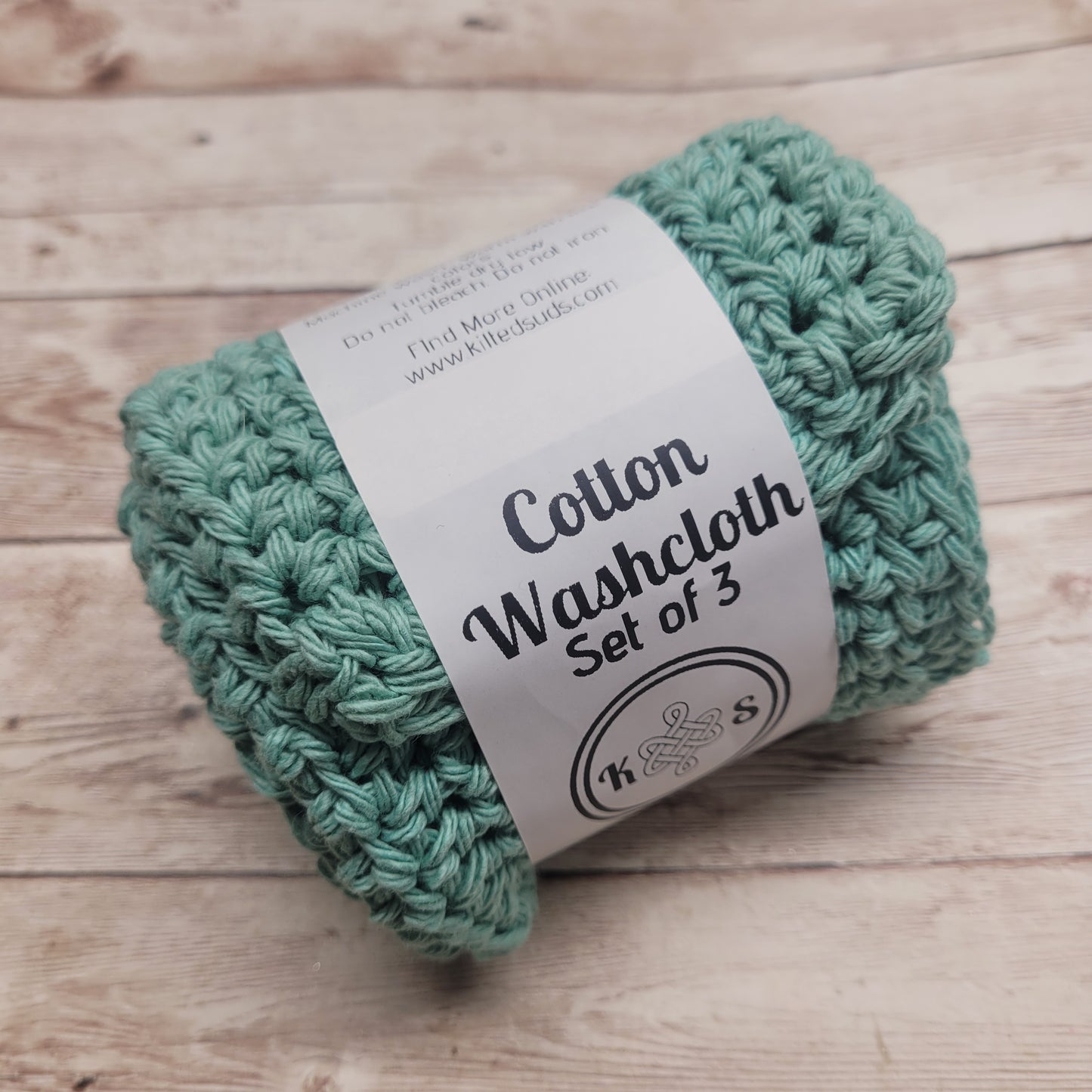 Jade Cotton Washcloth