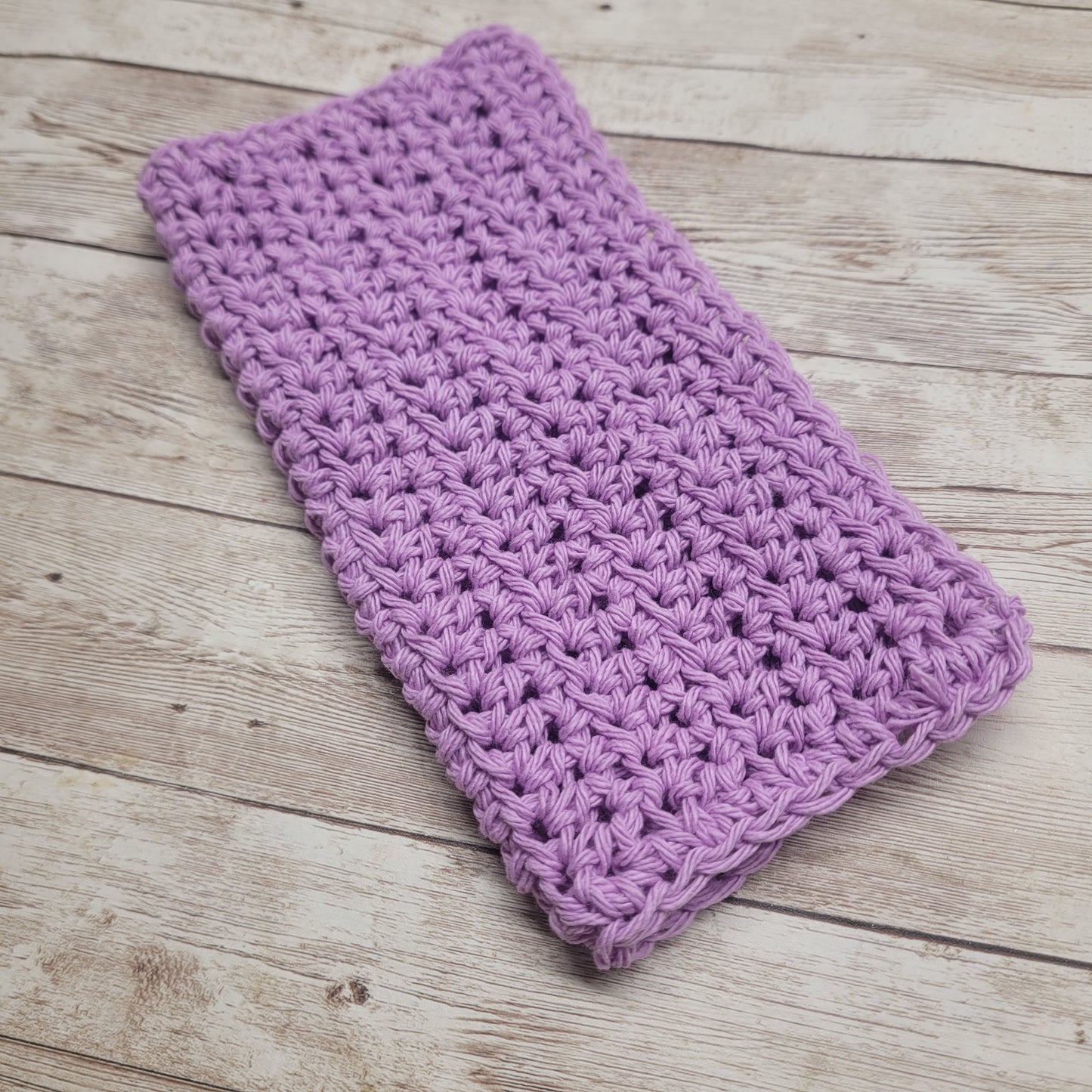 Lilac Cotton Washcloth