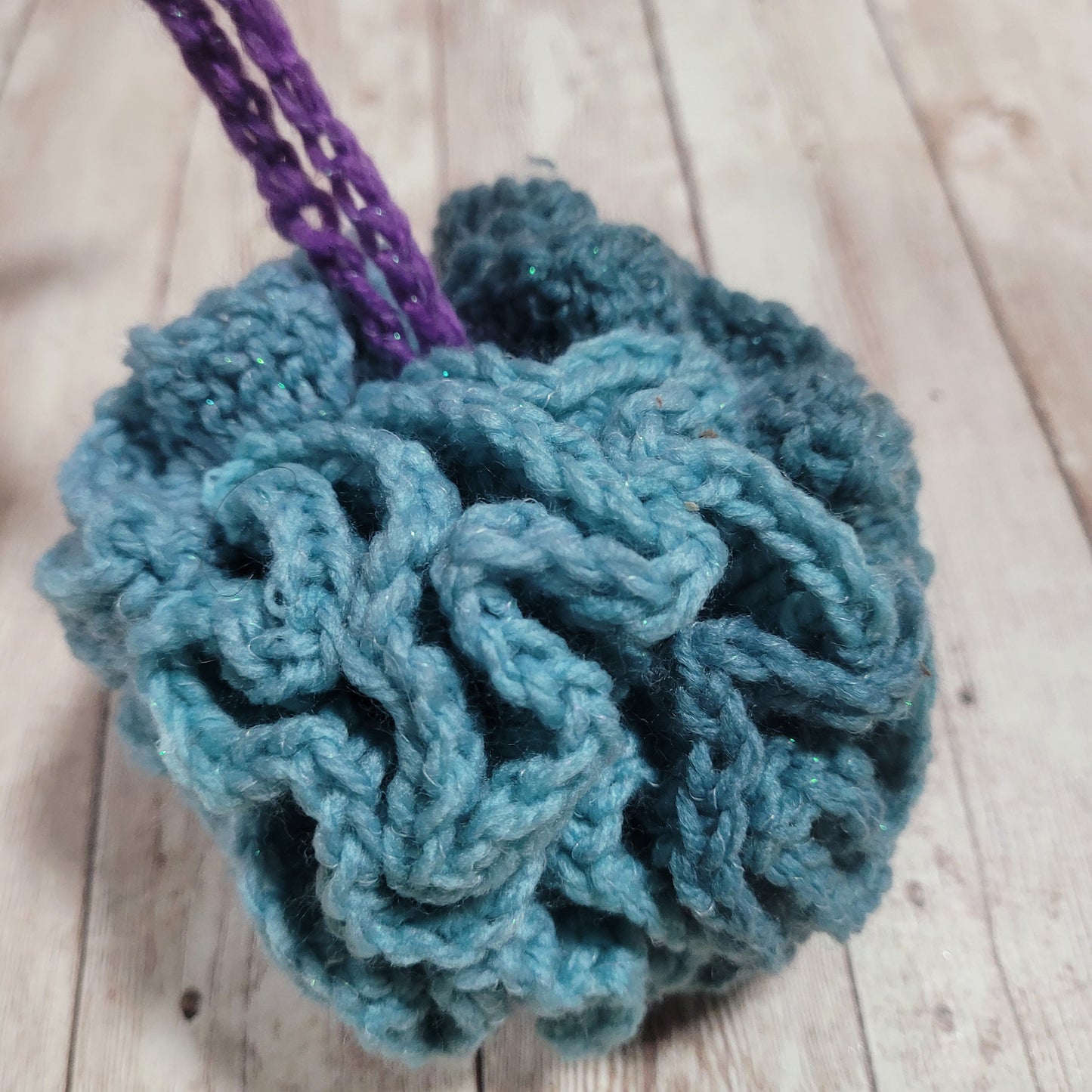 Ocean Sparkle Shower Puff Bath Sponge