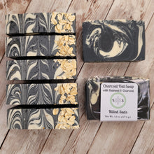 Load image into Gallery viewer, Charcoal Oatmeal Bar Soap
