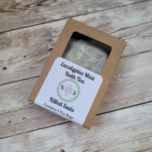 Load image into Gallery viewer, Eucalyptus Mint Bath Tea Bags
