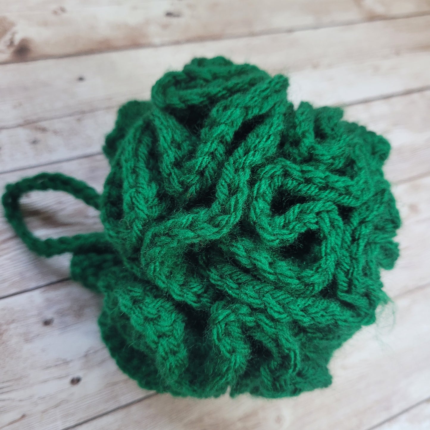 Green Shower Puff Bath Sponge