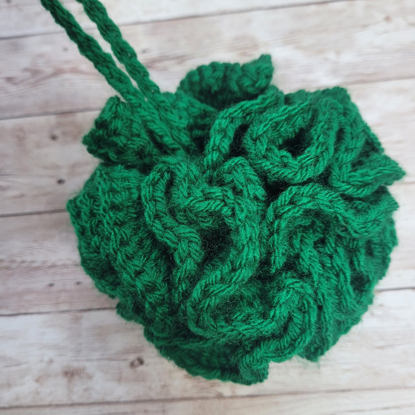 Green Shower Puff Bath Sponge